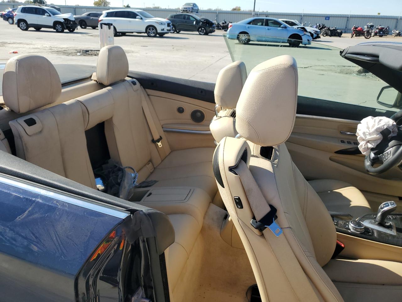 2014 BMW 4er VIN WBA3V5C54EJ968863 Copart auction photo, front end damage thumbnail 11