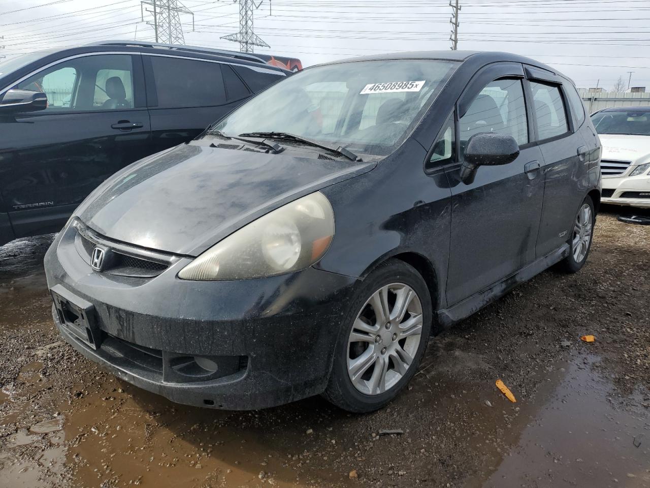 2008 Honda Fit VIN JHMGD386X8S021501