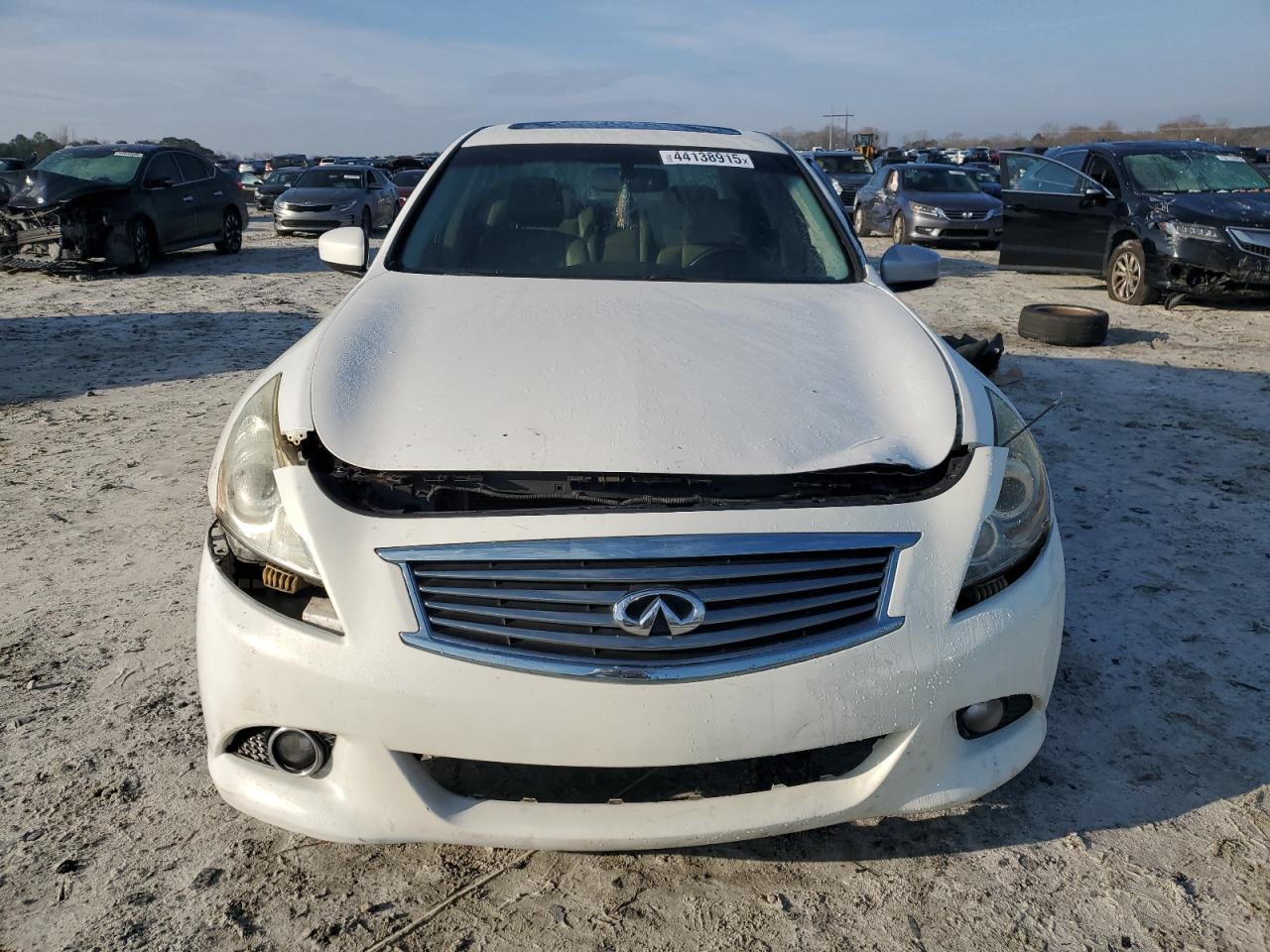 2009 Infiniti G VIN JNKCV61E49M305338 Copart auction photo, all over damage thumbnail 5