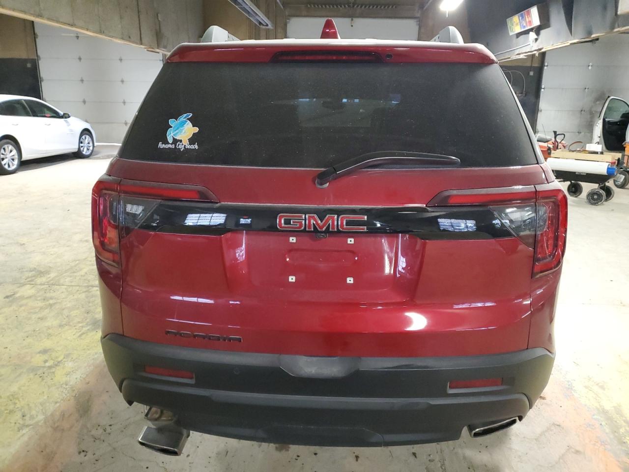 2022 GMC Acadia VIN 1GKKNKL46NZ148200 Copart auction photo, front end / mechanical damage thumbnail 6