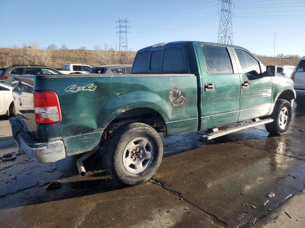 2007 Ford F-150 VIN 1FTPW14V97FA10851 Copart auction photo, rear end / front end damage thumbnail 3