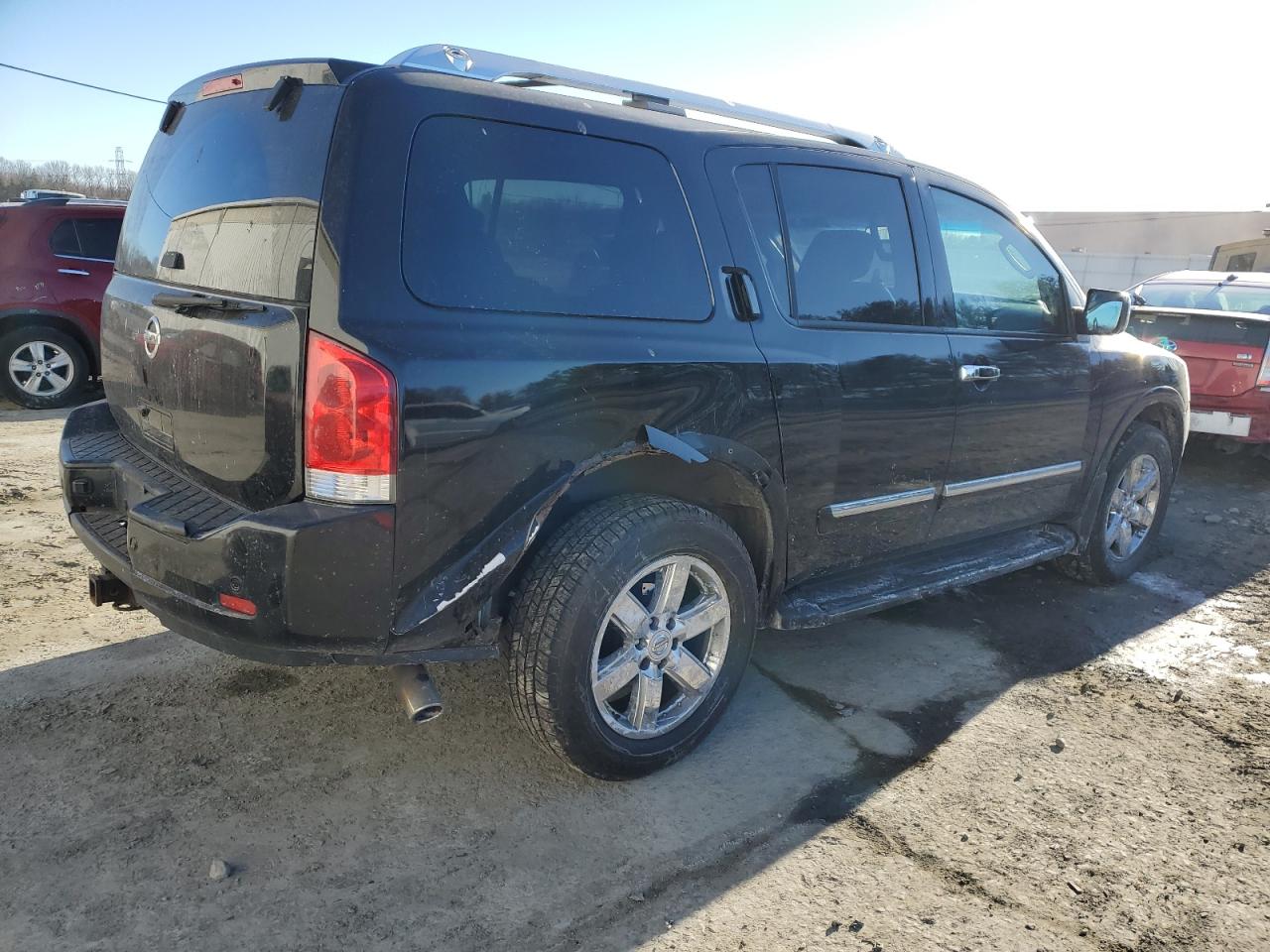 2010 Nissan Armada VIN 5N1AA0NE8AN619337 Copart auction photo, rear end / minor dent/scratches damage thumbnail 3