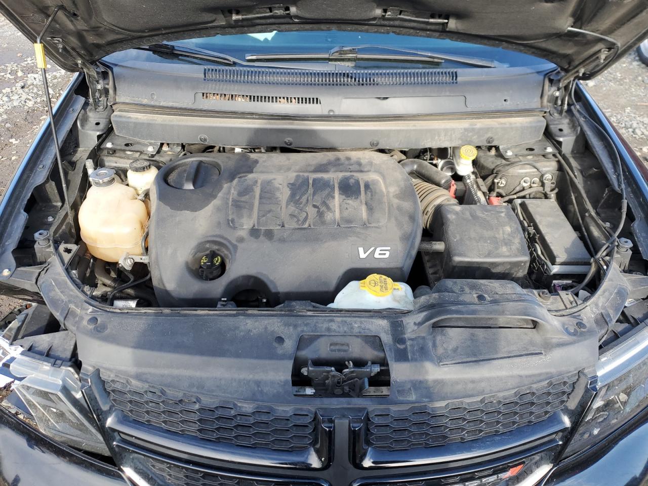 2019 Dodge Journey VIN 3C4PDCGG2KT841301 Copart auction photo, front end damage thumbnail 12