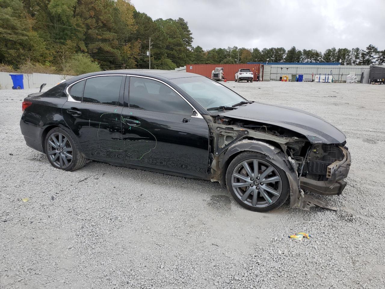 2014 Lexus GS VIN JTHBE1BL9E5040996 Copart auction photo, front end / side damage thumbnail 4