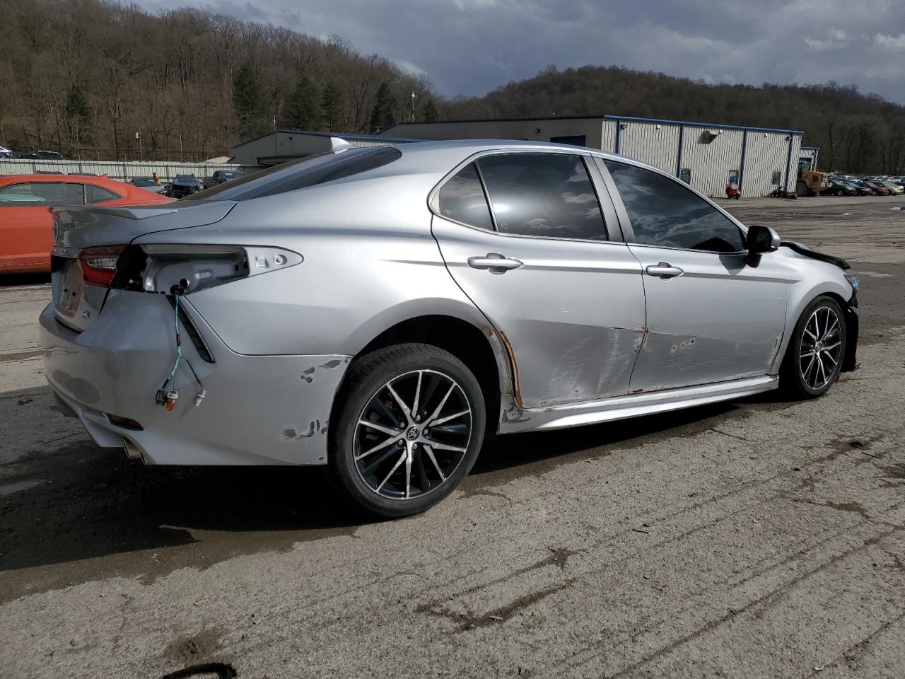 2021 Toyota Camry VIN 4T1G11AK1MU605737 Copart auction photo, all over damage thumbnail 3