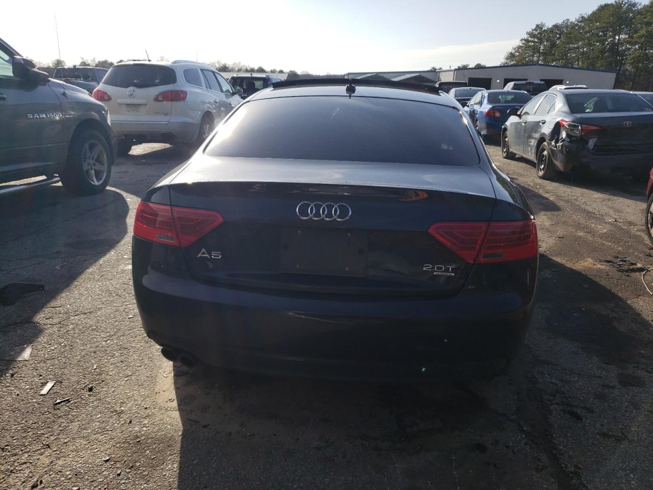 2013 Audi A5 VIN WAULFAFR3DA031179 Copart auction photo, front end damage thumbnail 6