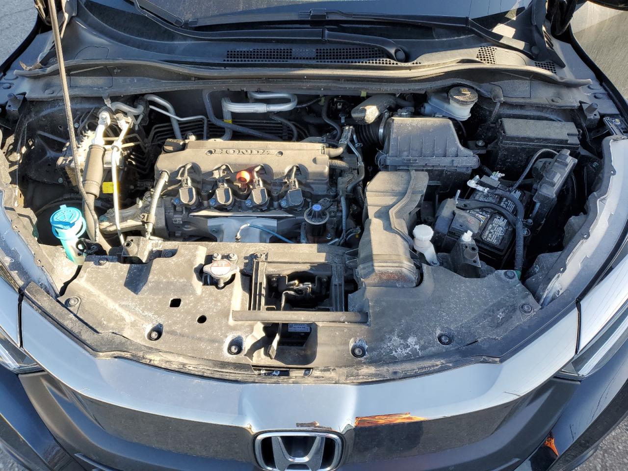 2022 Honda HR-V VIN 3CZRU6H51NM721960 Copart auction photo, side / rear end damage thumbnail 12
