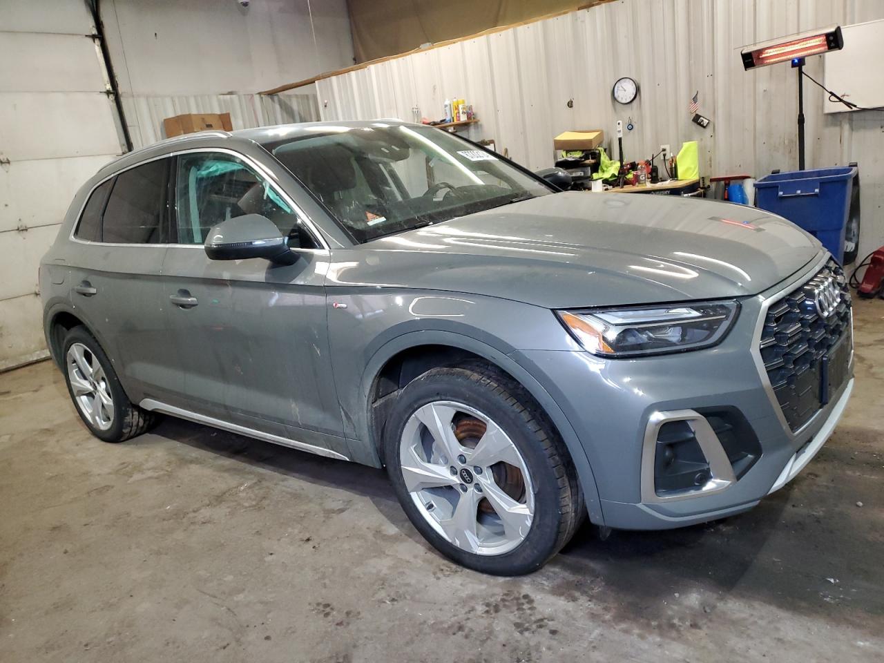 2023 Audi Q5 VIN WA1EAAFY1P2078057 Copart auction photo, side / minor dent/scratches damage thumbnail 4