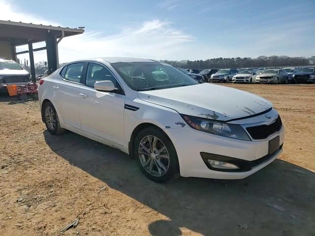 2013 KIA Optima VIN 5XXGN4A77DG100247 Copart auction photo, front end / side damage thumbnail 13