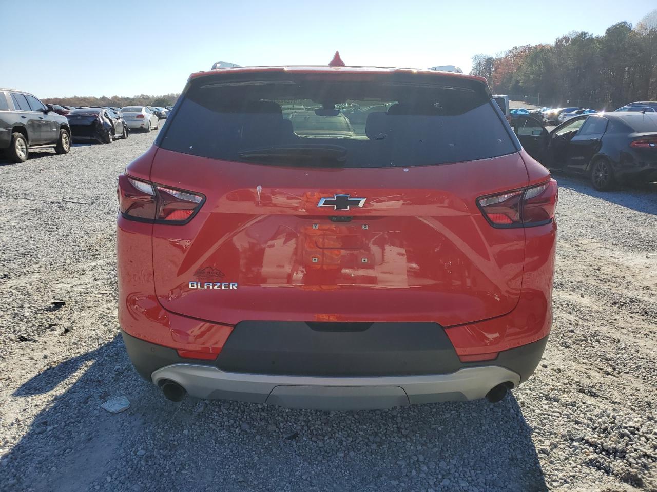 2020 Chevrolet Blazer VIN 3GNKBDRS4LS589542 Copart auction photo, front end / mechanical damage thumbnail 6