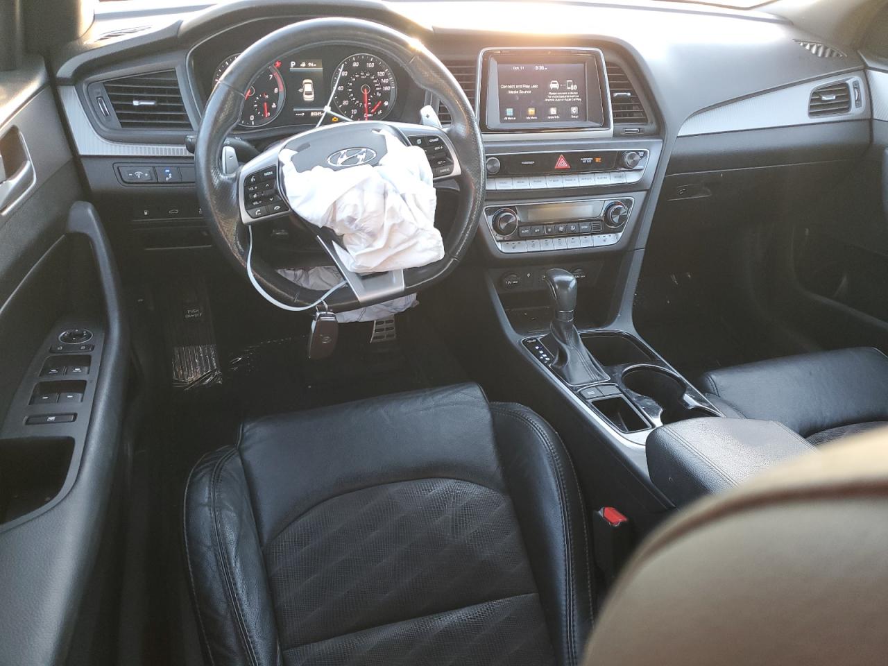 2019 Hyundai Sonata VIN 5NPE34AF0KH778442 Copart auction photo, front end damage thumbnail 8
