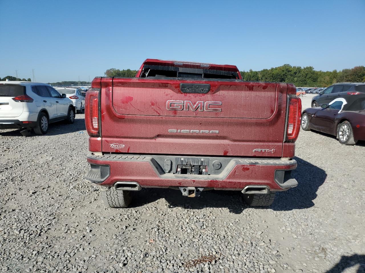 2020 GMC Sierra VIN 3GTP9EEL7LG119314 Copart auction photo, front end damage thumbnail 6