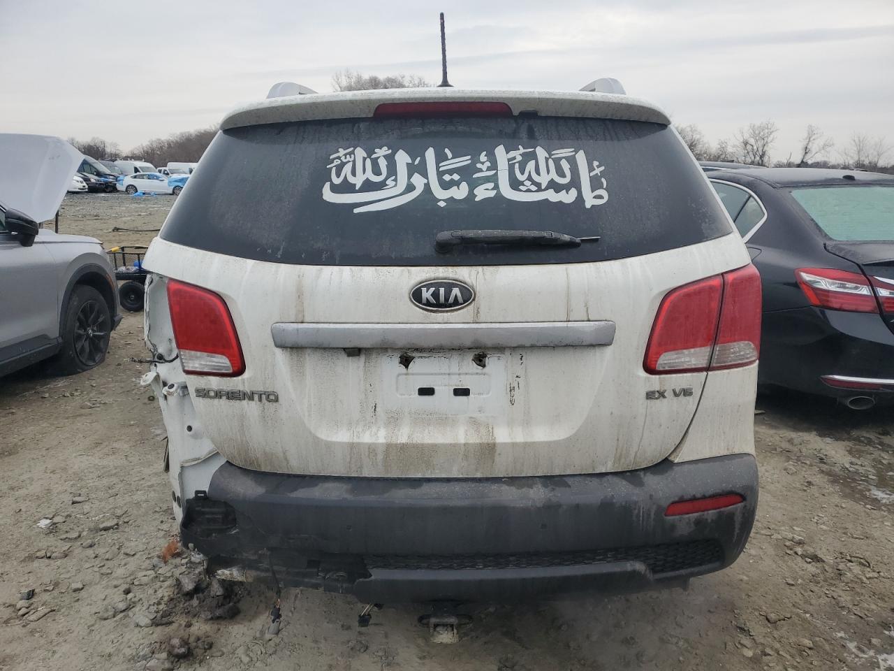 2012 KIA Sorento VIN 5XYKUDA29CG275868 Copart auction photo, all over damage thumbnail 6