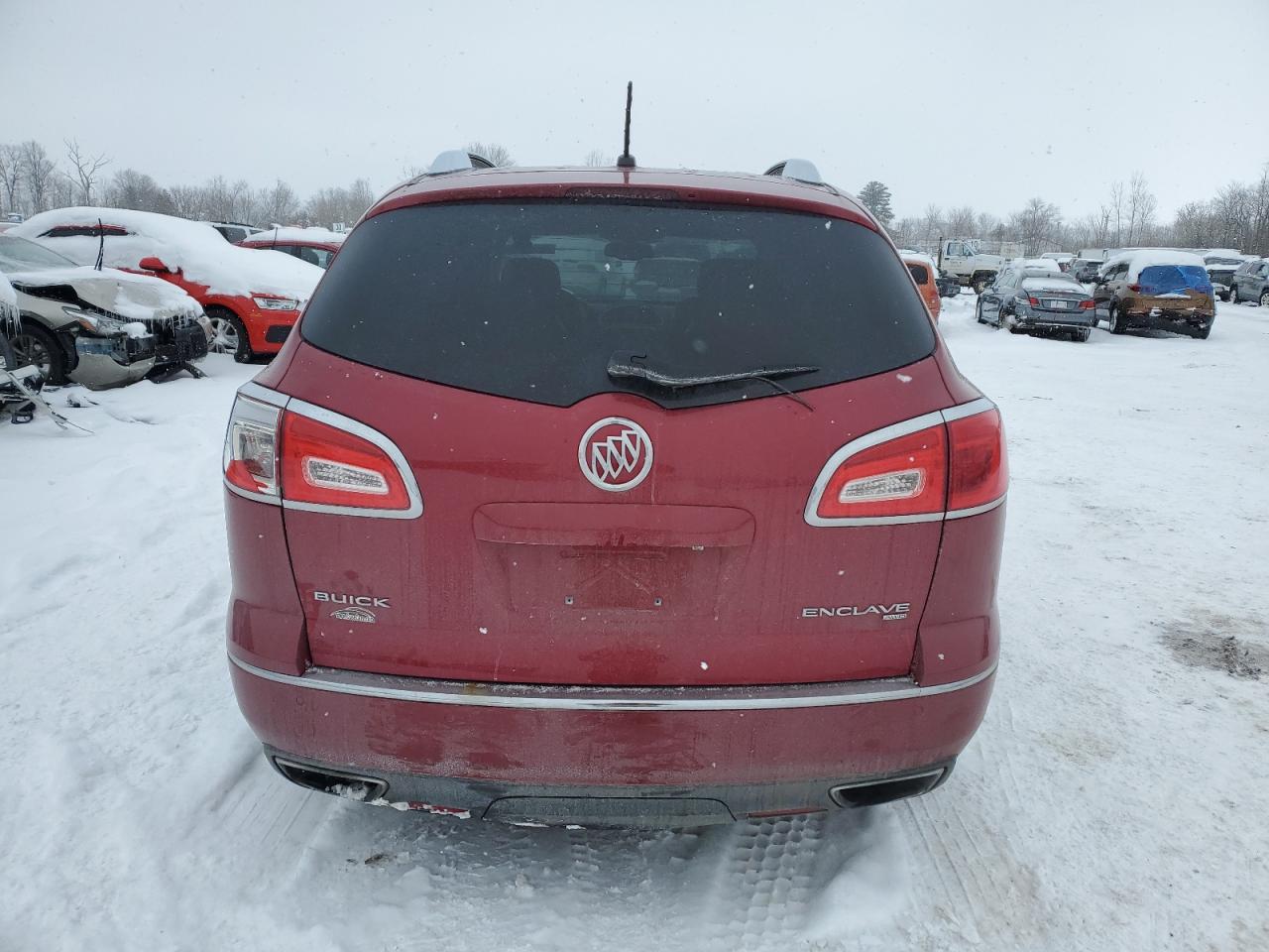 2014 Buick Enclave VIN 5GAKVBKD6EJ211700 Copart auction photo, rear end damage thumbnail 6