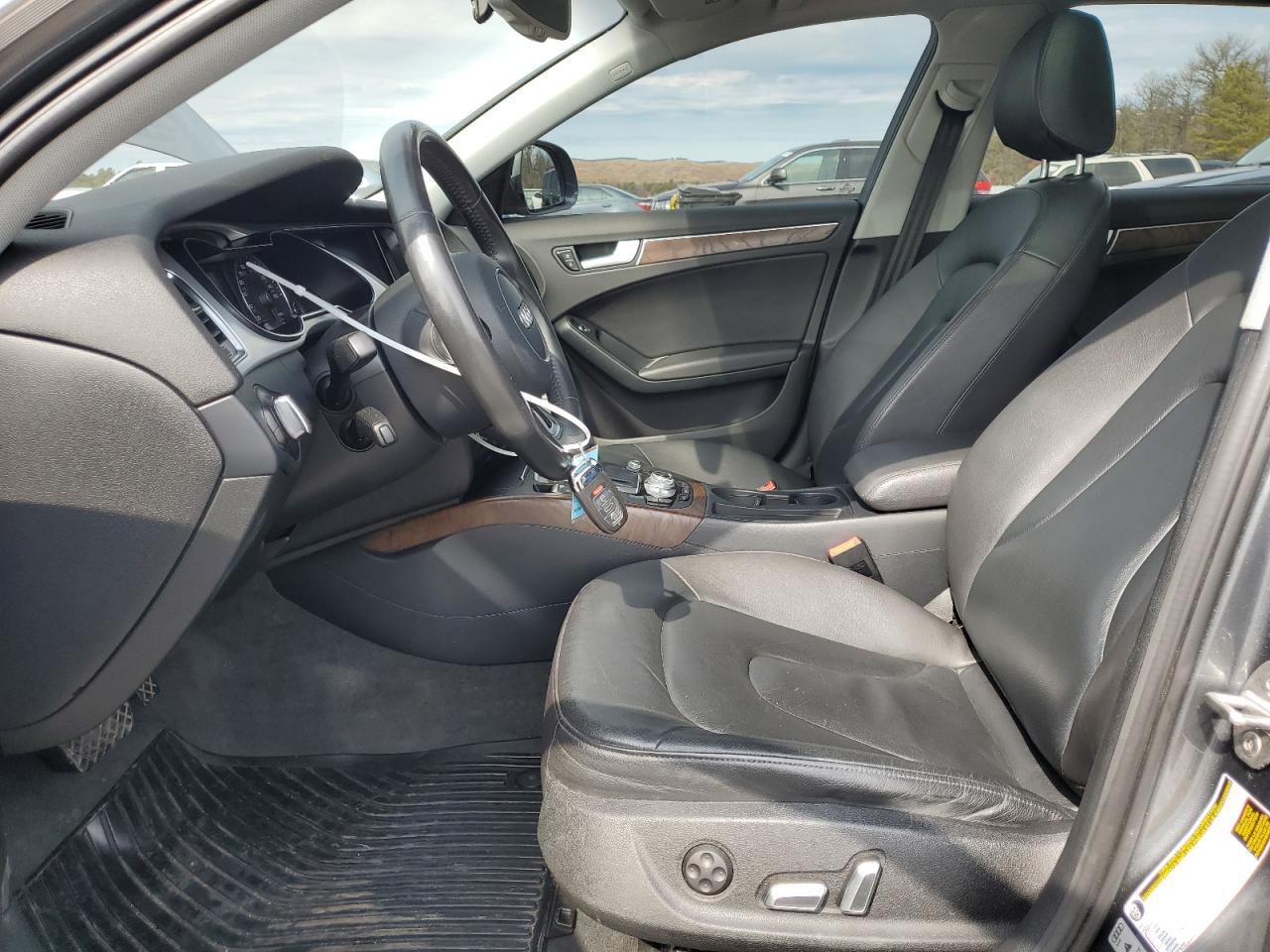 2015 Audi A4 VIN WA1UFAFL6FA122351 Copart auction photo, front end / undercarriage damage thumbnail 7