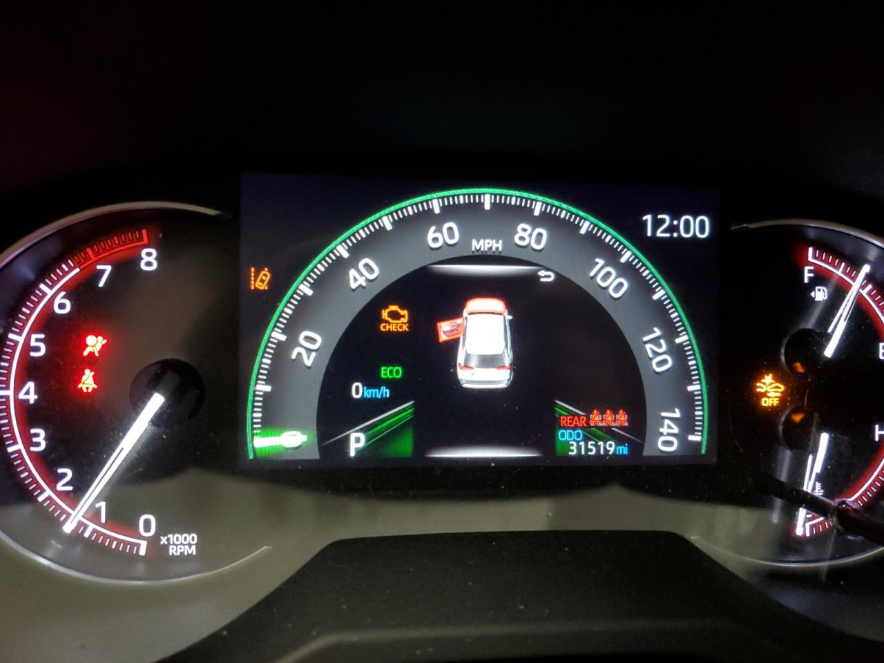 2019 Toyota RAV 4 VIN JTMY1RFV9KD006074 Copart auction photo, front end / minor dent/scratches damage thumbnail 9