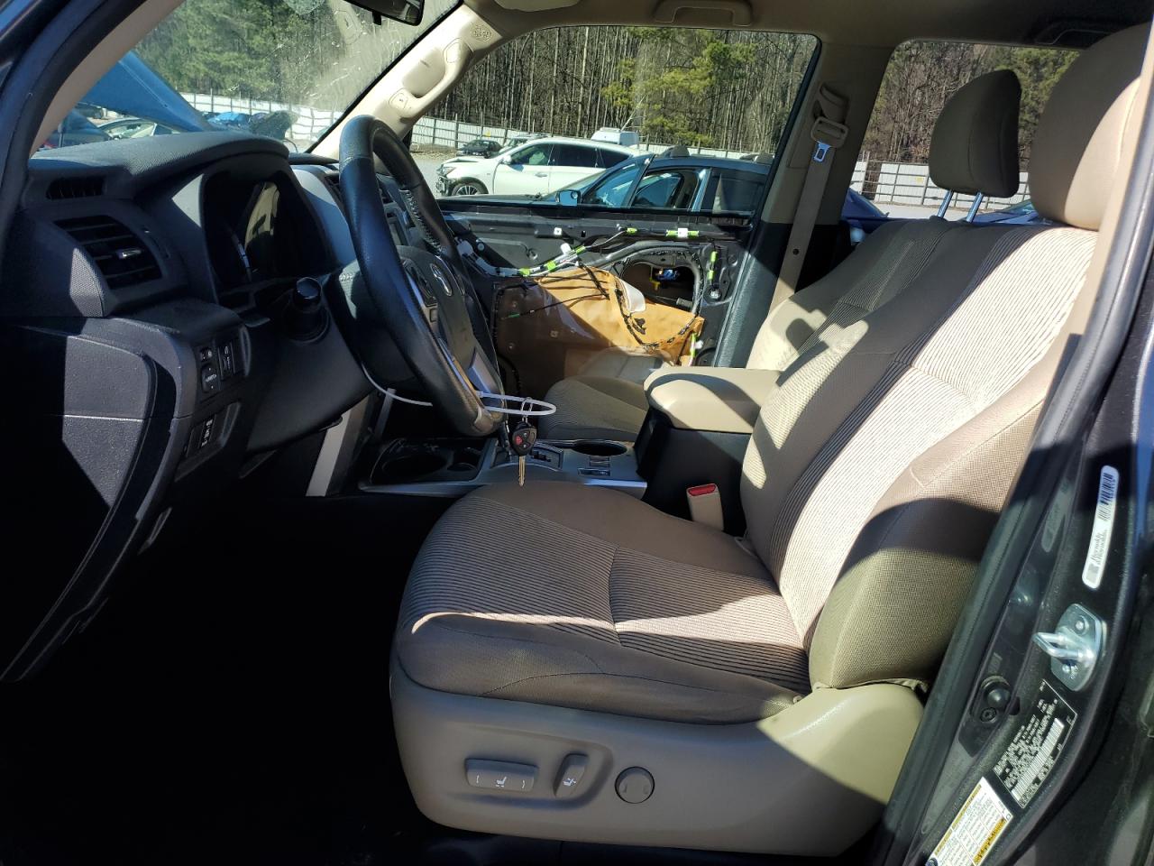 2016 Toyota 4Runner VIN JTEZU5JR8G5141235 Copart auction photo, front end damage thumbnail 7