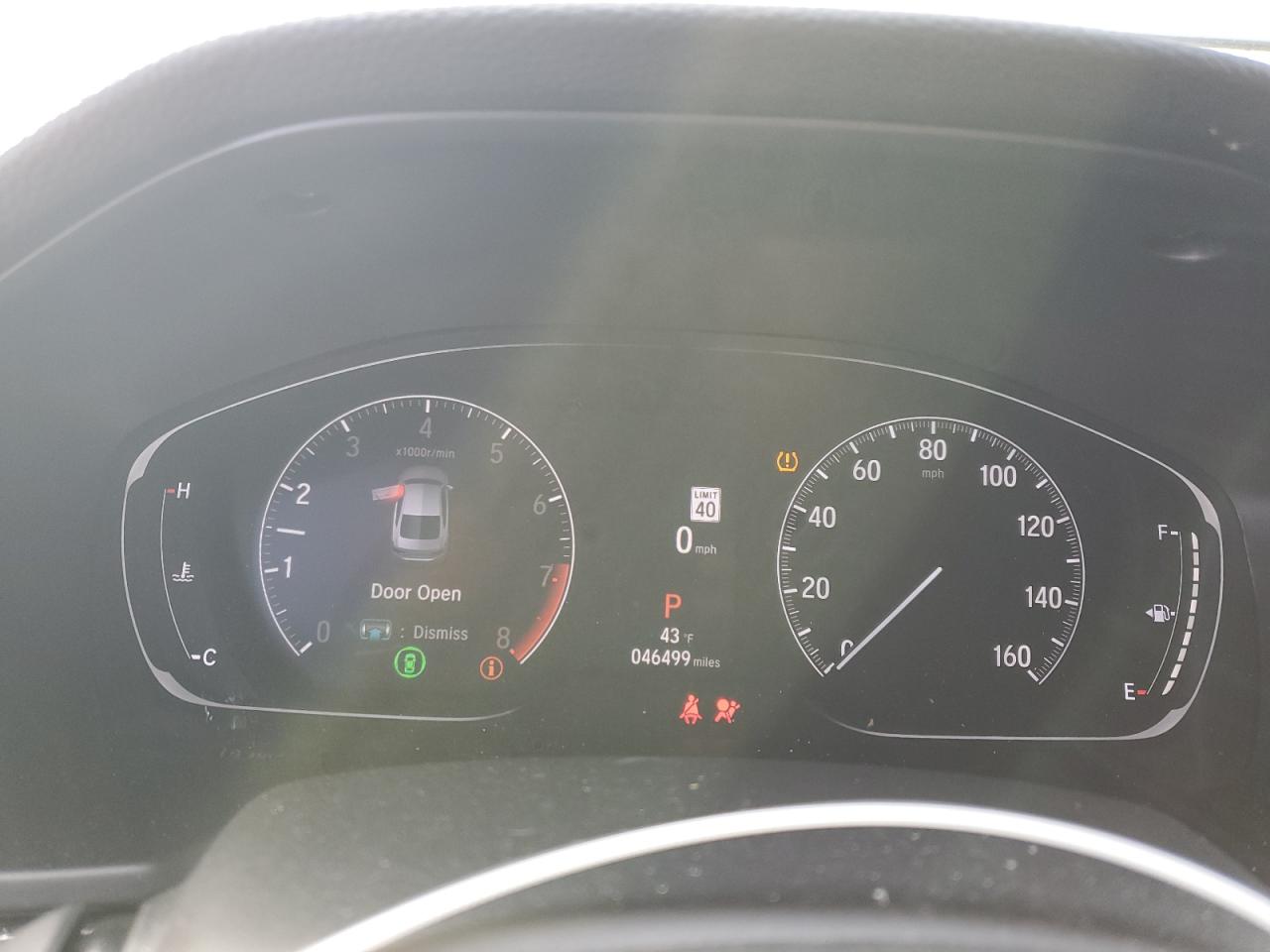 2022 Honda Accord VIN 1HGCV2F31NA020370 Copart auction photo, side damage thumbnail 9