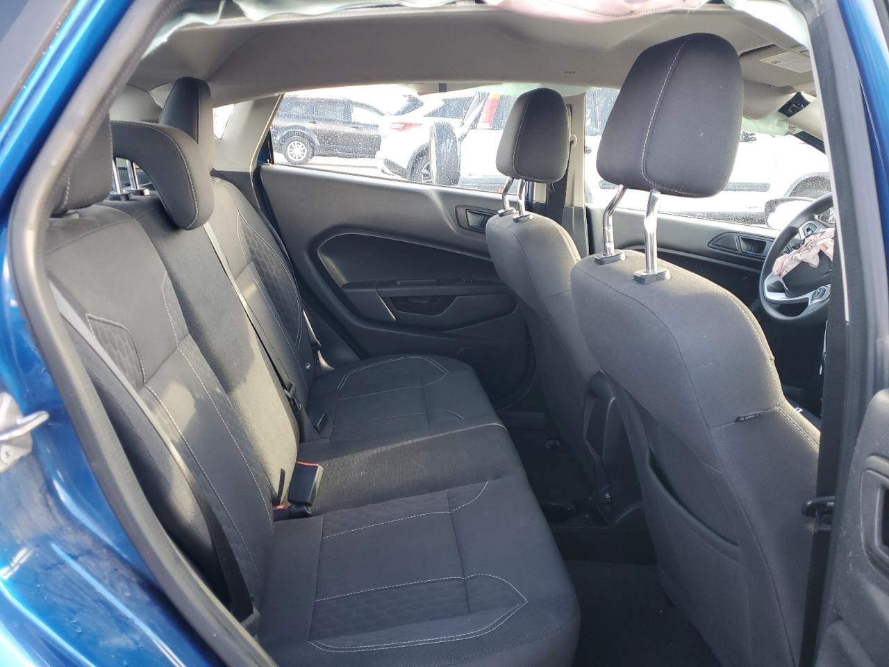 2019 Ford Fiesta VIN 3FADP4EJ4KM133517 Copart auction photo, front end / side damage thumbnail 11
