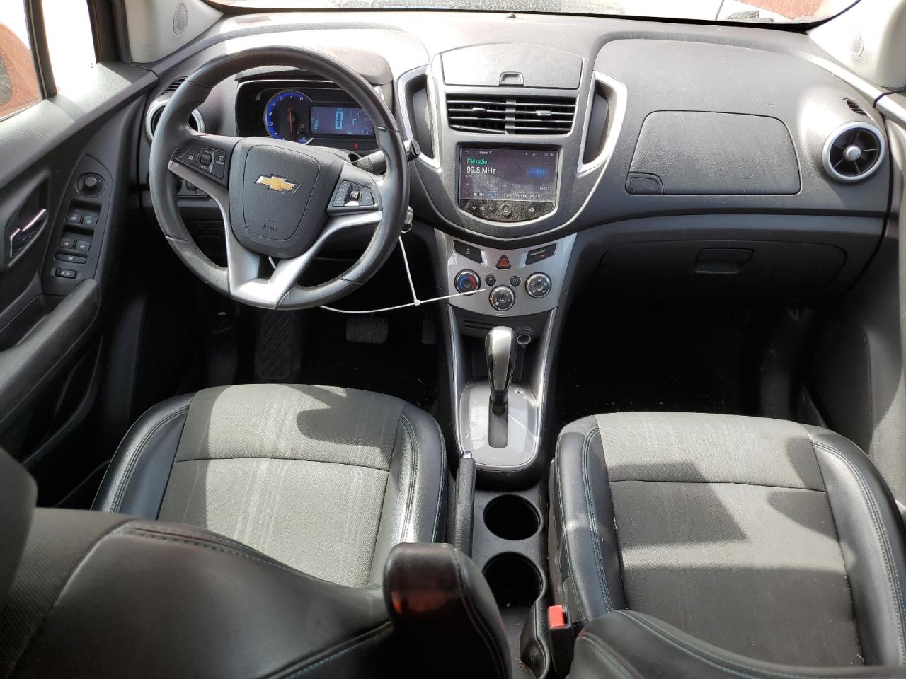 2016 Chevrolet Trax VIN KL7CJLSB8GB722306 Copart auction photo, front end damage thumbnail 8