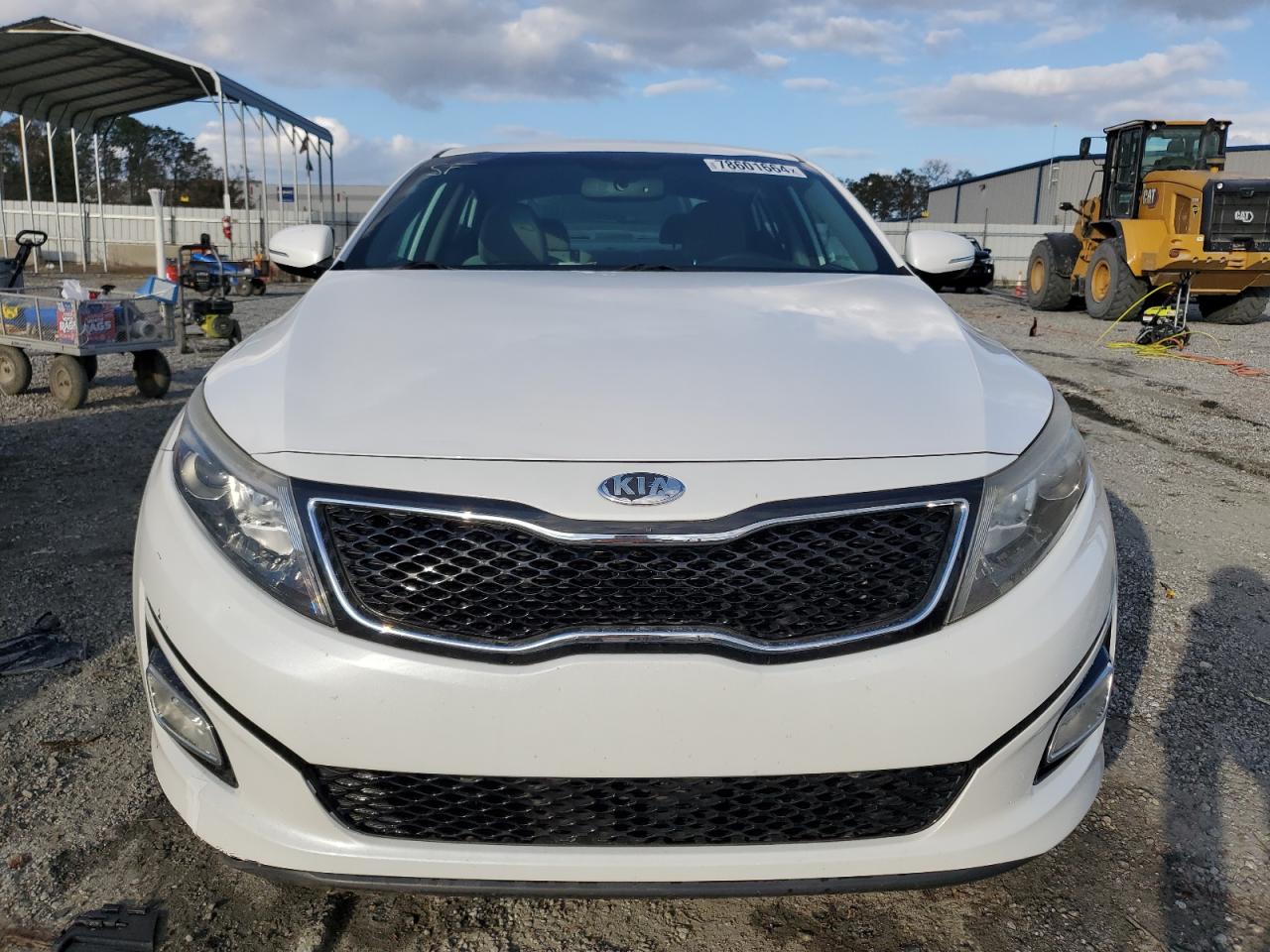 2014 KIA Optima VIN 5XXGM4A72EG303826 Copart auction photo, side / rear end damage thumbnail 5