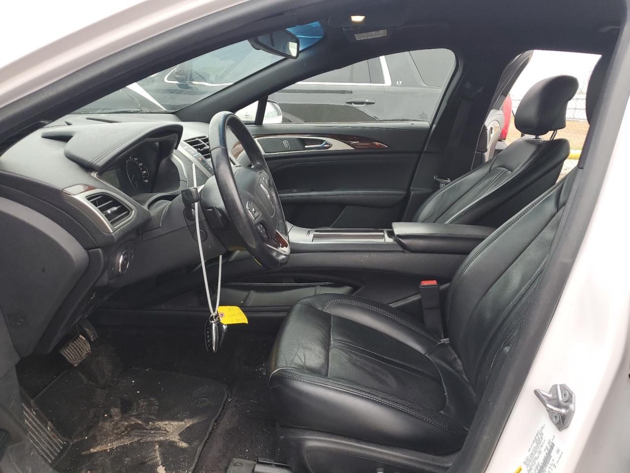 2017 Lincoln MKZ VIN 3LN6L5E96HR600826 Copart auction photo, front end / rear end damage thumbnail 7