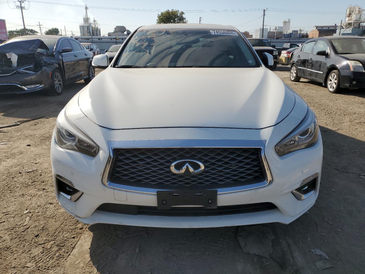2020 Infiniti Q50 VIN JN1EV7AR3LM251995 Copart auction photo, vandalism damage thumbnail 5