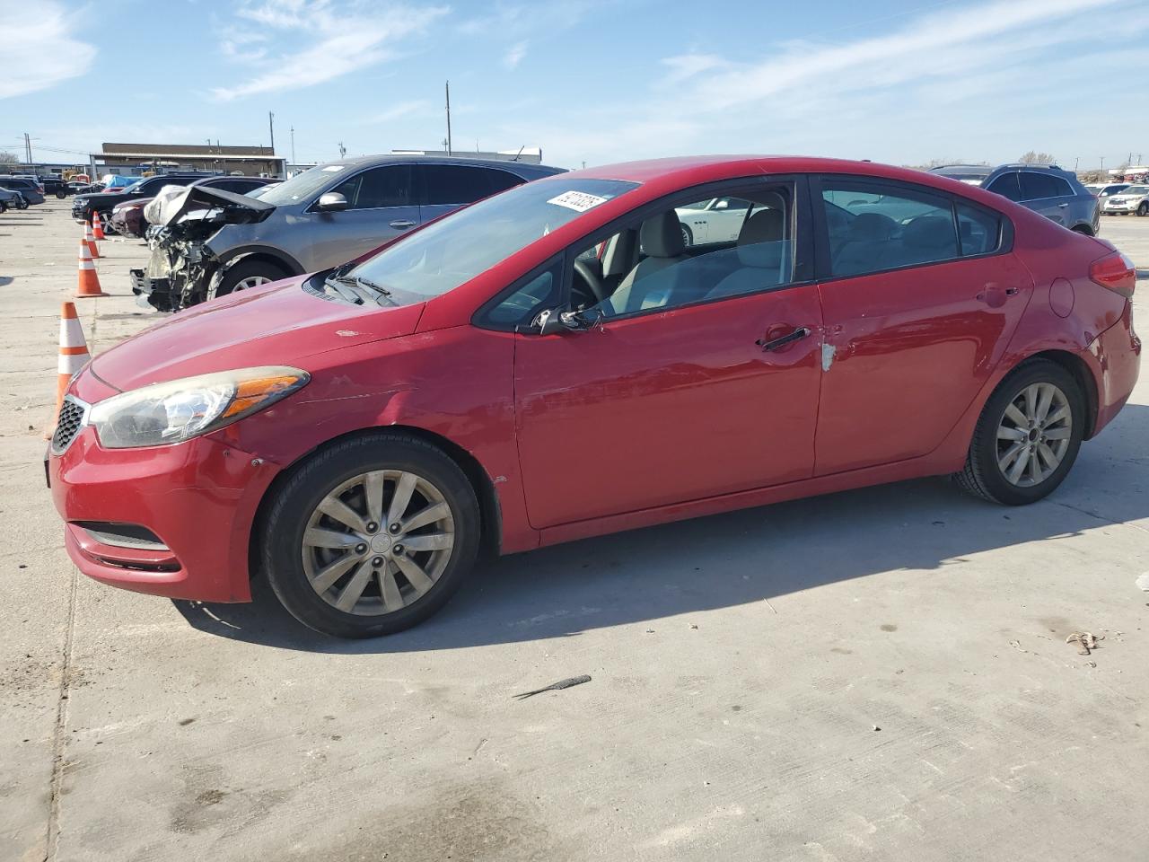 2016 KIA Forte VIN KNAFX4A60G5587813