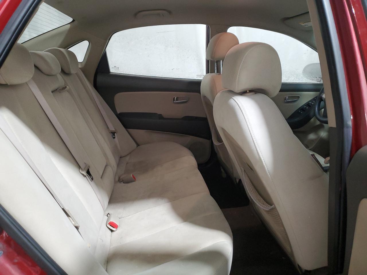 2008 Hyundai Elantra VIN KMHDU46D28U558472 Copart auction photo, front end / side damage thumbnail 10