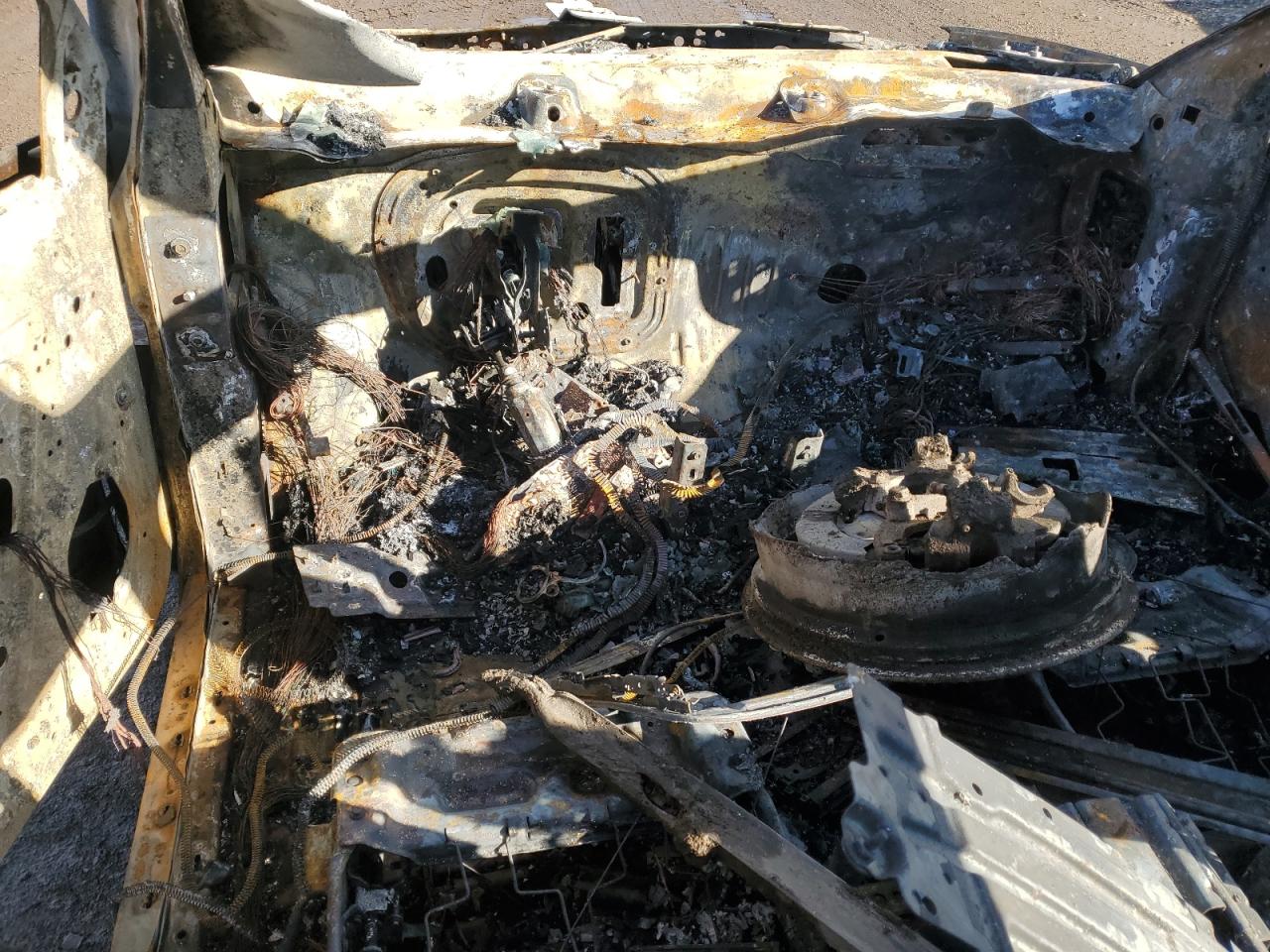 2012 GMC Acadia VIN 1GKKRRED8CJ179213 Copart auction photo, burn damage thumbnail 8