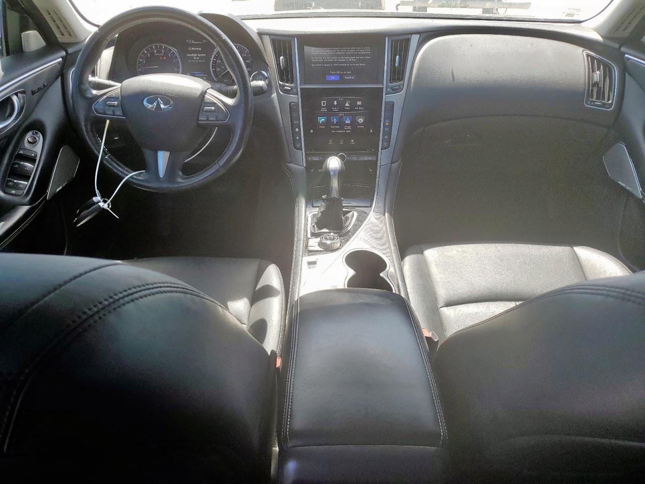 2017 Infiniti Q50 VIN JN1EV7AP8HM730662 Copart auction photo, hail / front end damage thumbnail 8