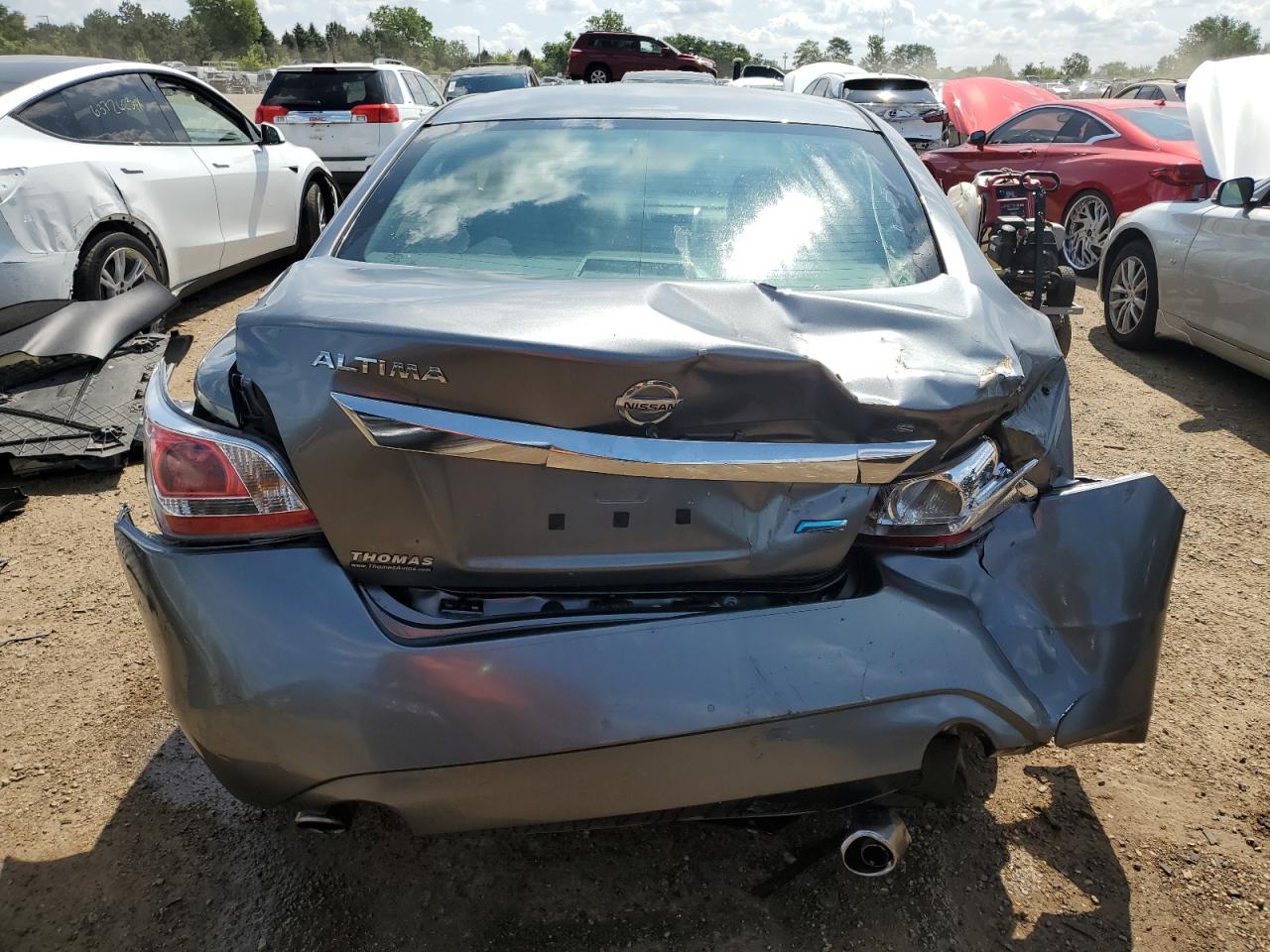2014 Nissan Altima VIN 1N4AL3AP9EC137653 Copart auction photo, rear end damage thumbnail 6