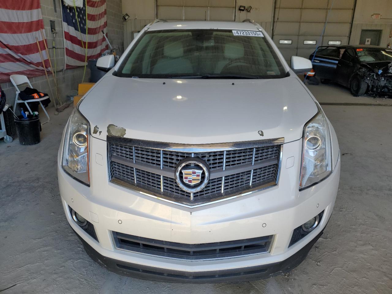 2011 Cadillac SRX VIN 3GYFNEEY5BS534012 Copart auction photo, front end damage thumbnail 5
