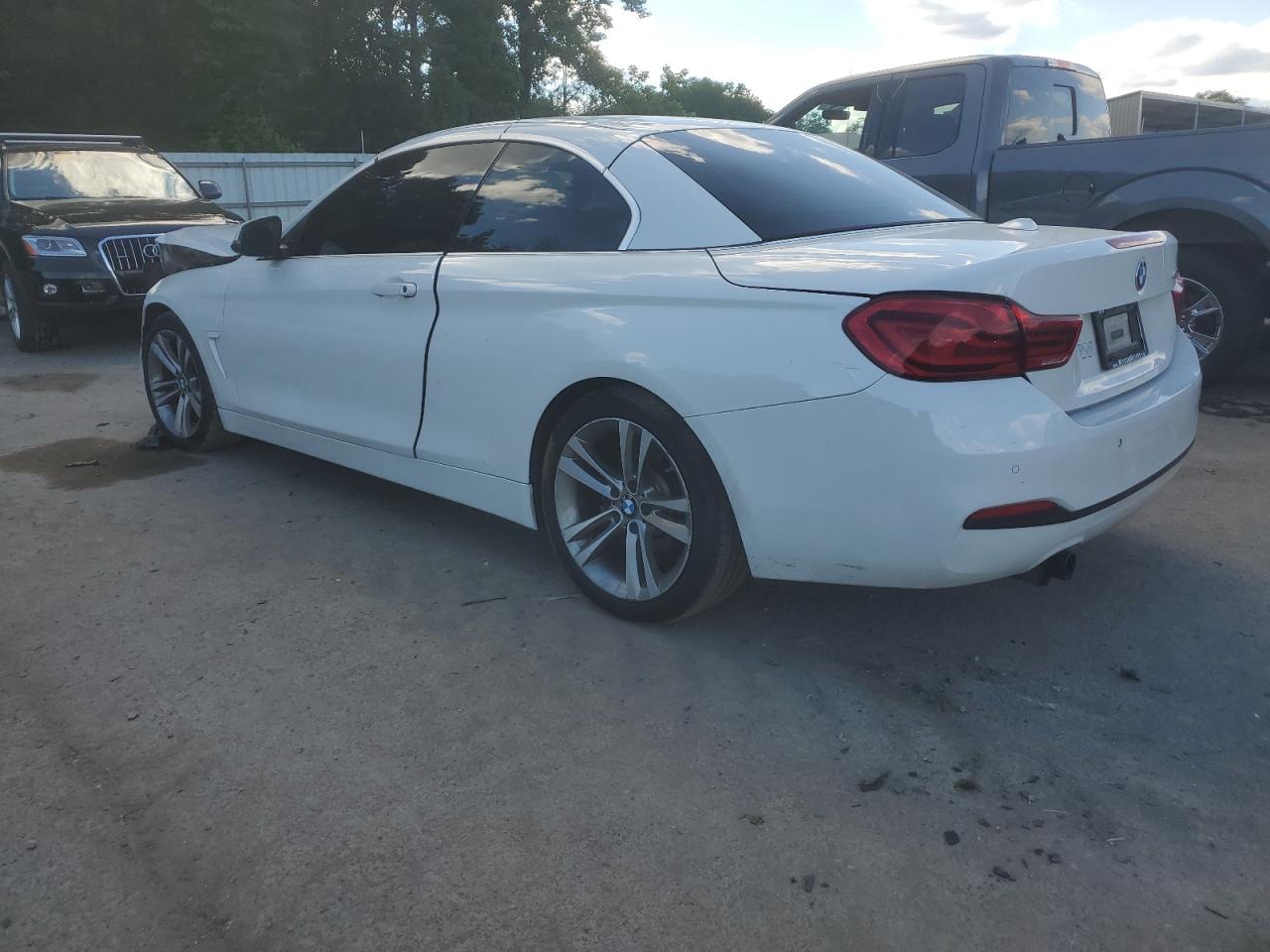 2018 BMW 4er VIN WBA4Z1C54JEC70910 Copart auction photo, front end damage thumbnail 2