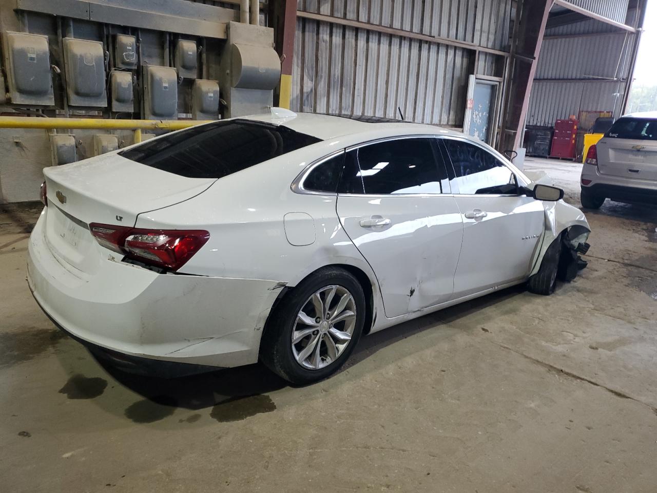 2021 Chevrolet Malibu VIN 1G1ZD5ST1MF071221 Copart auction photo, all over damage thumbnail 3