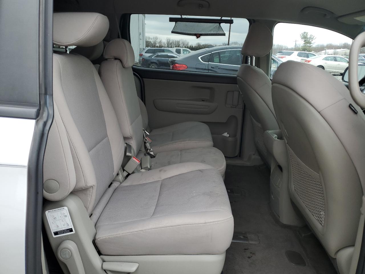 2019 KIA Sedona VIN KNDMB5C19K6528343 Copart auction photo, rear end damage thumbnail 11