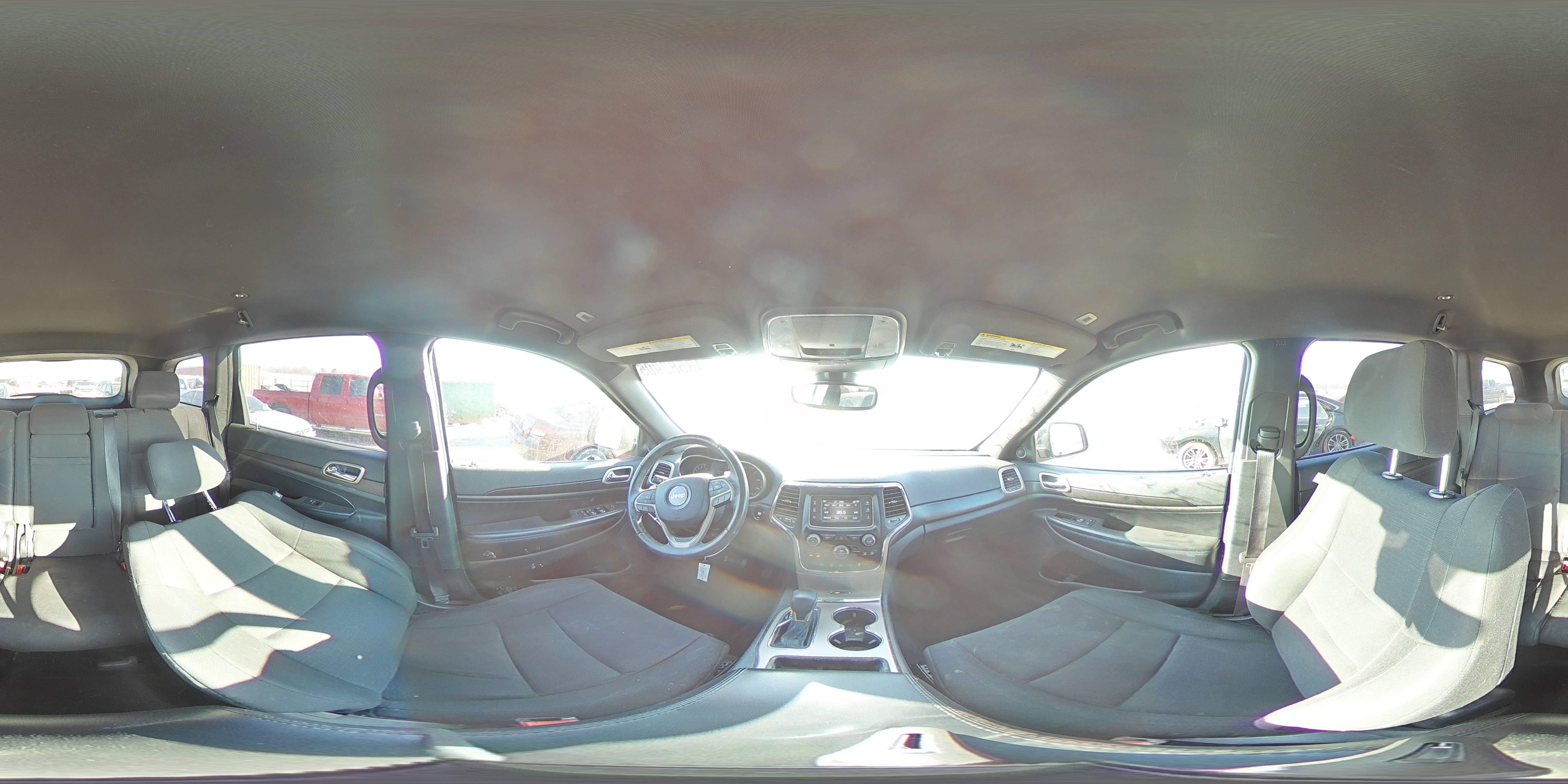 2017 Jeep Grand Cherokee VIN 1C4RJFAG2HC747130 Copart auction photo, front end damage thumbnail 15