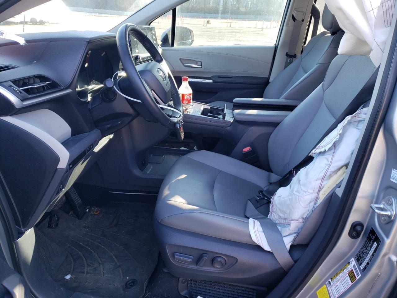 2021 Toyota Sienna VIN 5TDYSKFC1MS017712 Copart auction photo, side damage thumbnail 7