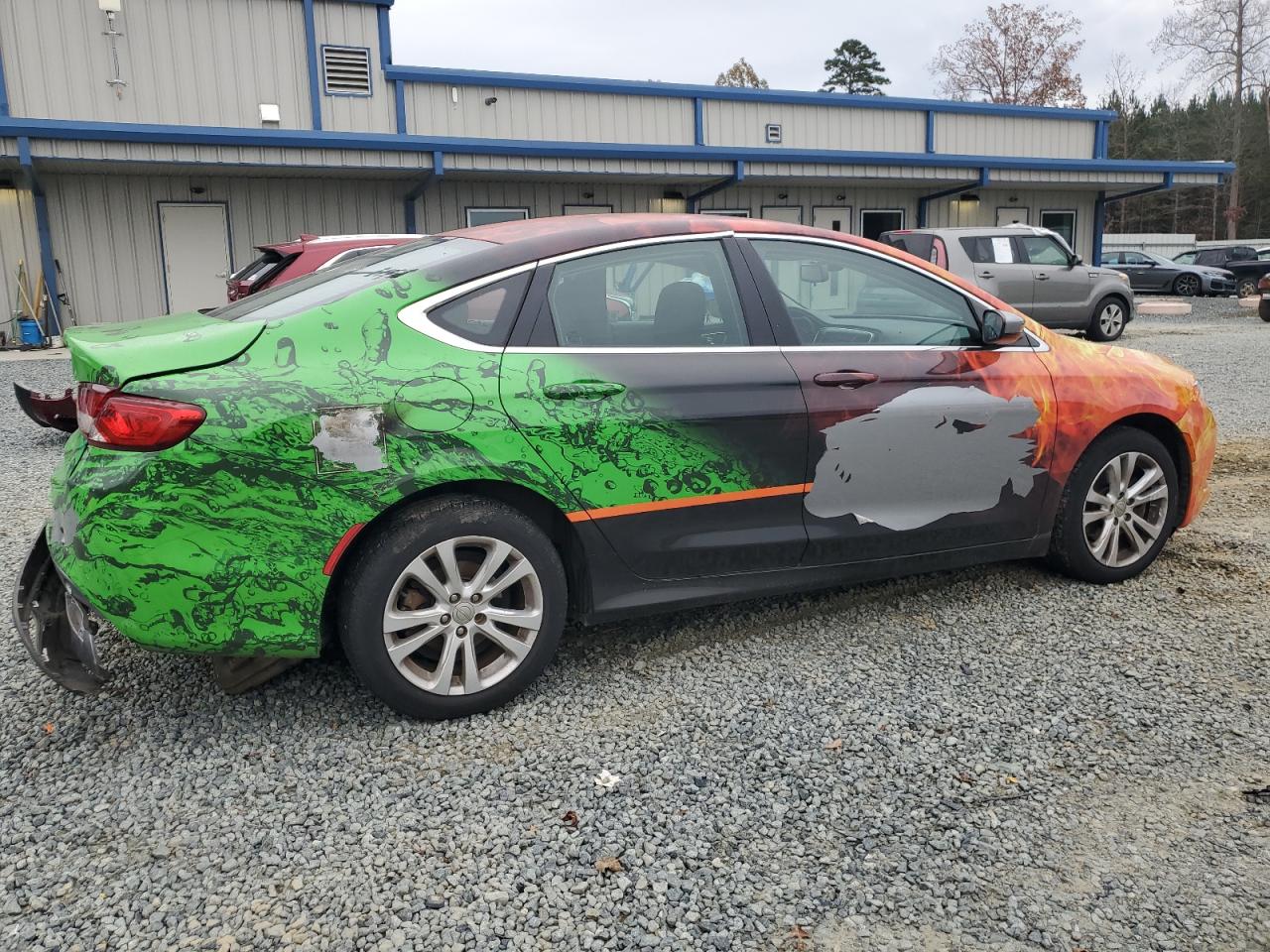 2016 Chrysler 200 VIN 1C3CCCAB4GN116986 Copart auction photo, rear end / undercarriage damage thumbnail 3