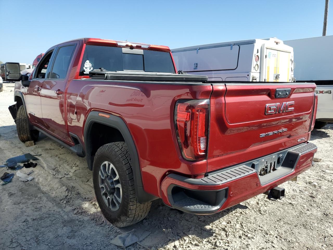 2022 GMC Sierra VIN 1GT49PEY5NF232693 Copart auction photo, front end damage thumbnail 2