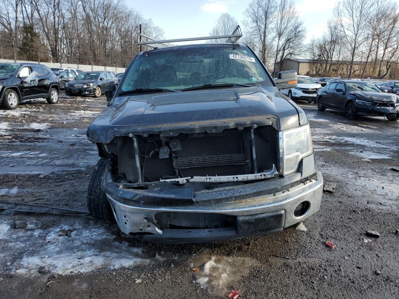2013 Ford F-150 VIN 1FTEX1CM7DFD51920 Copart auction photo, front end / rear end damage thumbnail 5