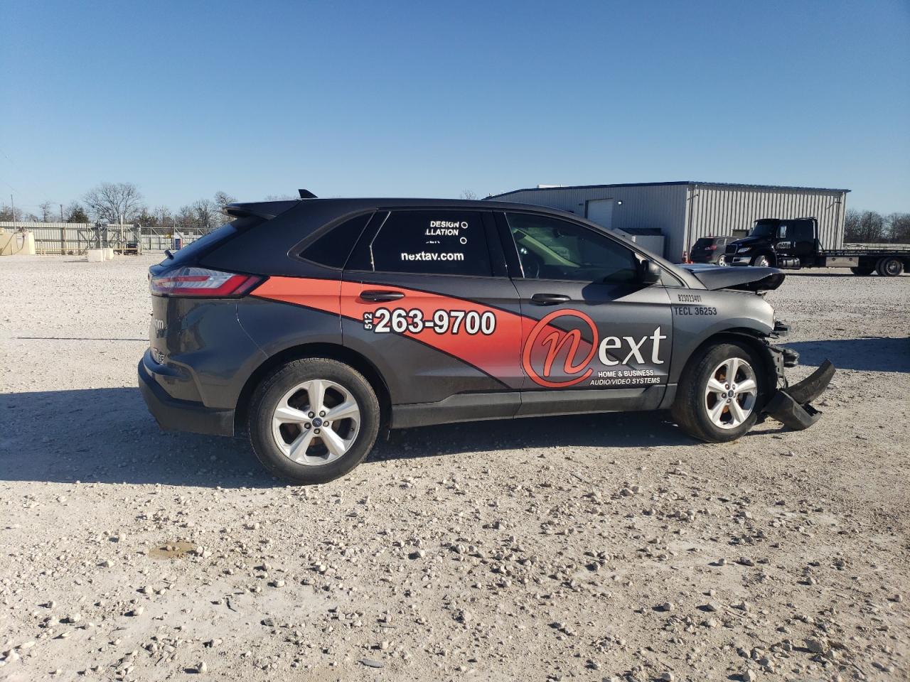 2019 Ford Edge VIN 2FMPK3G90KBB13863 Copart auction photo, front end damage thumbnail 3