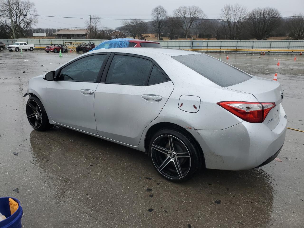 2016 Toyota Corolla VIN 2T1BURHE6GC696381 Copart auction photo, front end / side damage thumbnail 2