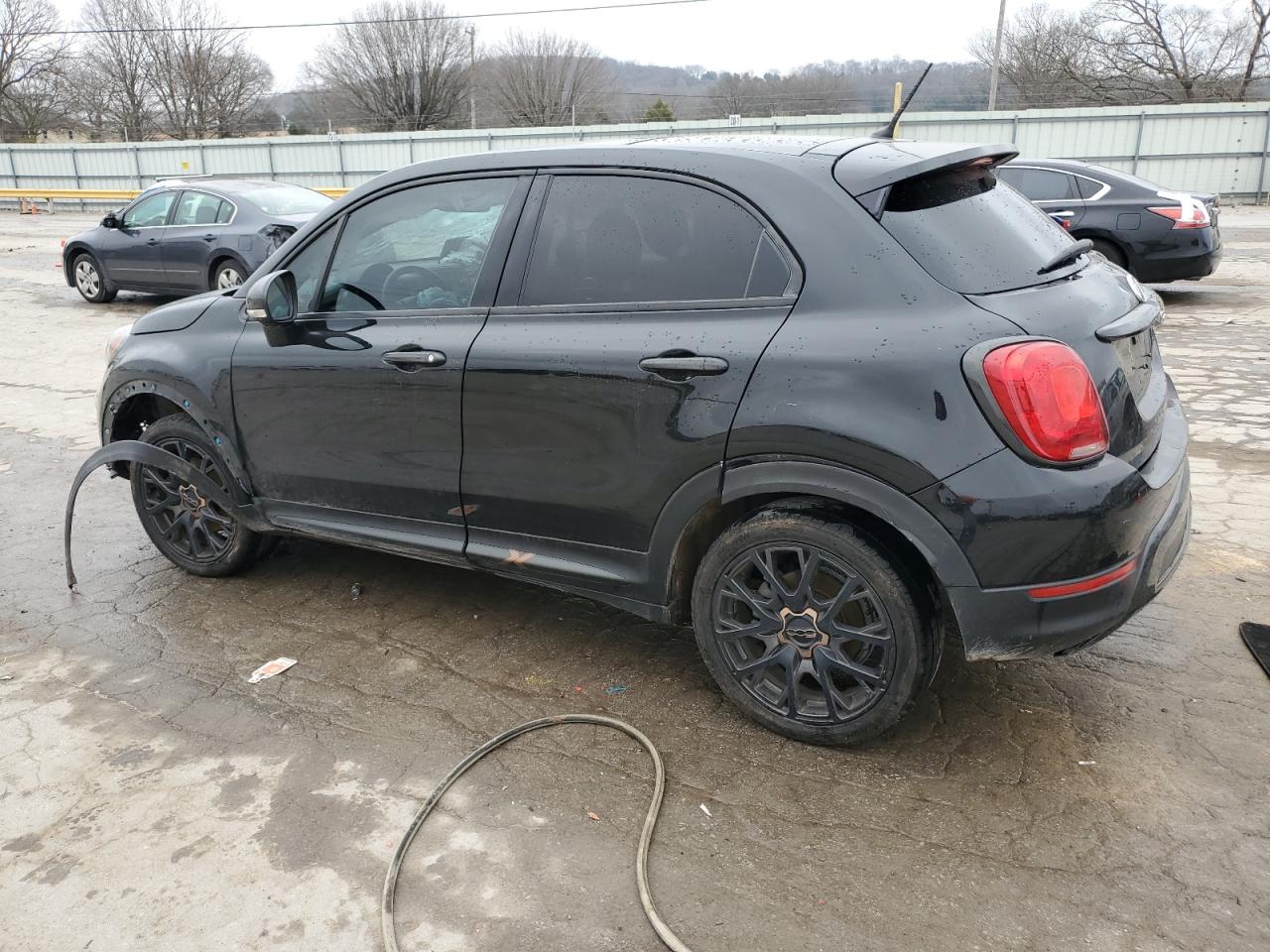 2017 Fiat 500 VIN ZFBCFXCB4HP621782 Copart auction photo, front end damage thumbnail 2