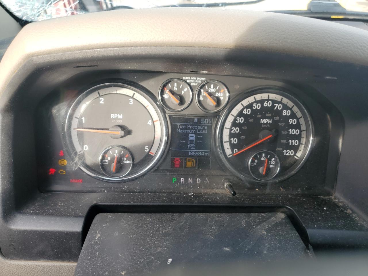 2011 Dodge RAM VIN 3D7UT2CL9BG555527 Copart auction photo, rollover / undercarriage damage thumbnail 9