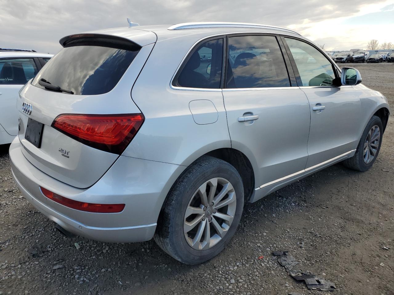 2014 Audi Q5 VIN WA1LFAFP7EA126227 Copart auction photo, front end damage thumbnail 3