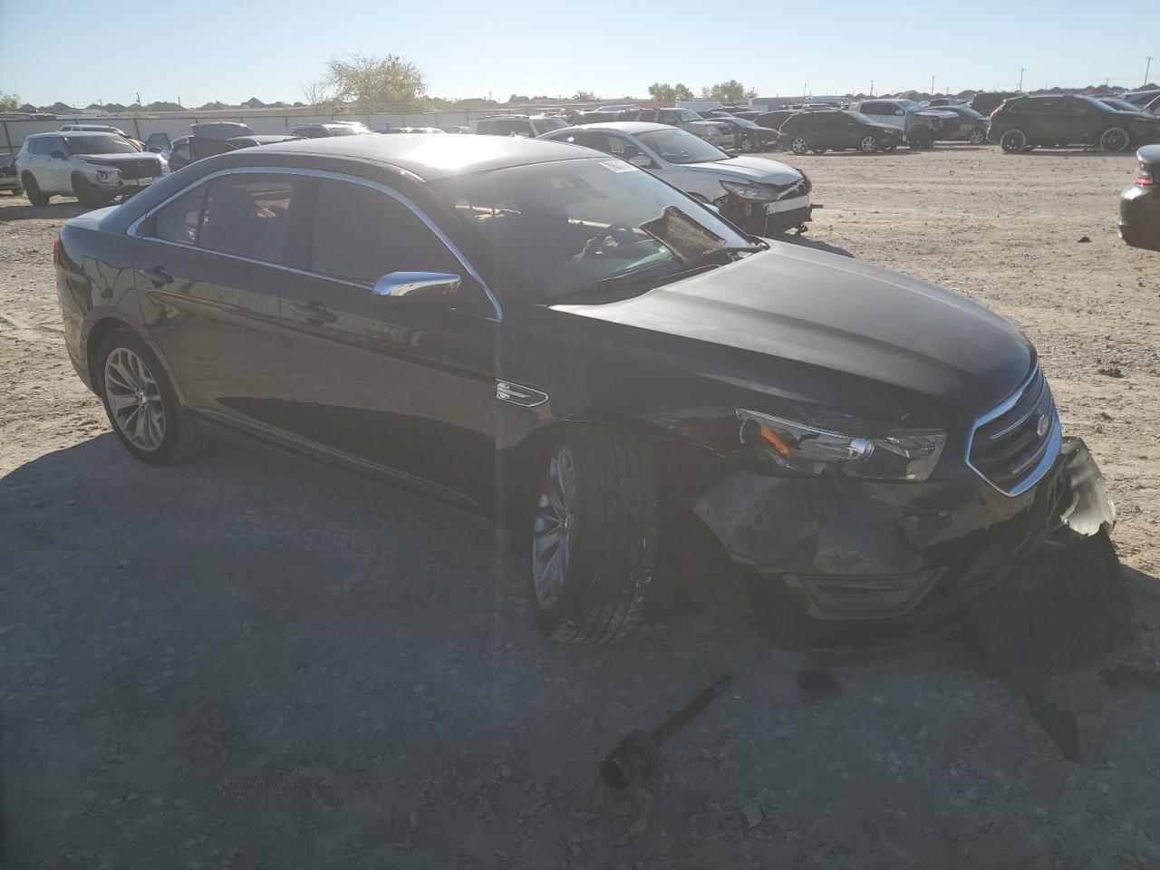 2013 Ford Taurus VIN 1FAHP2F84DG128204 Copart auction photo, front end / undercarriage damage thumbnail 4