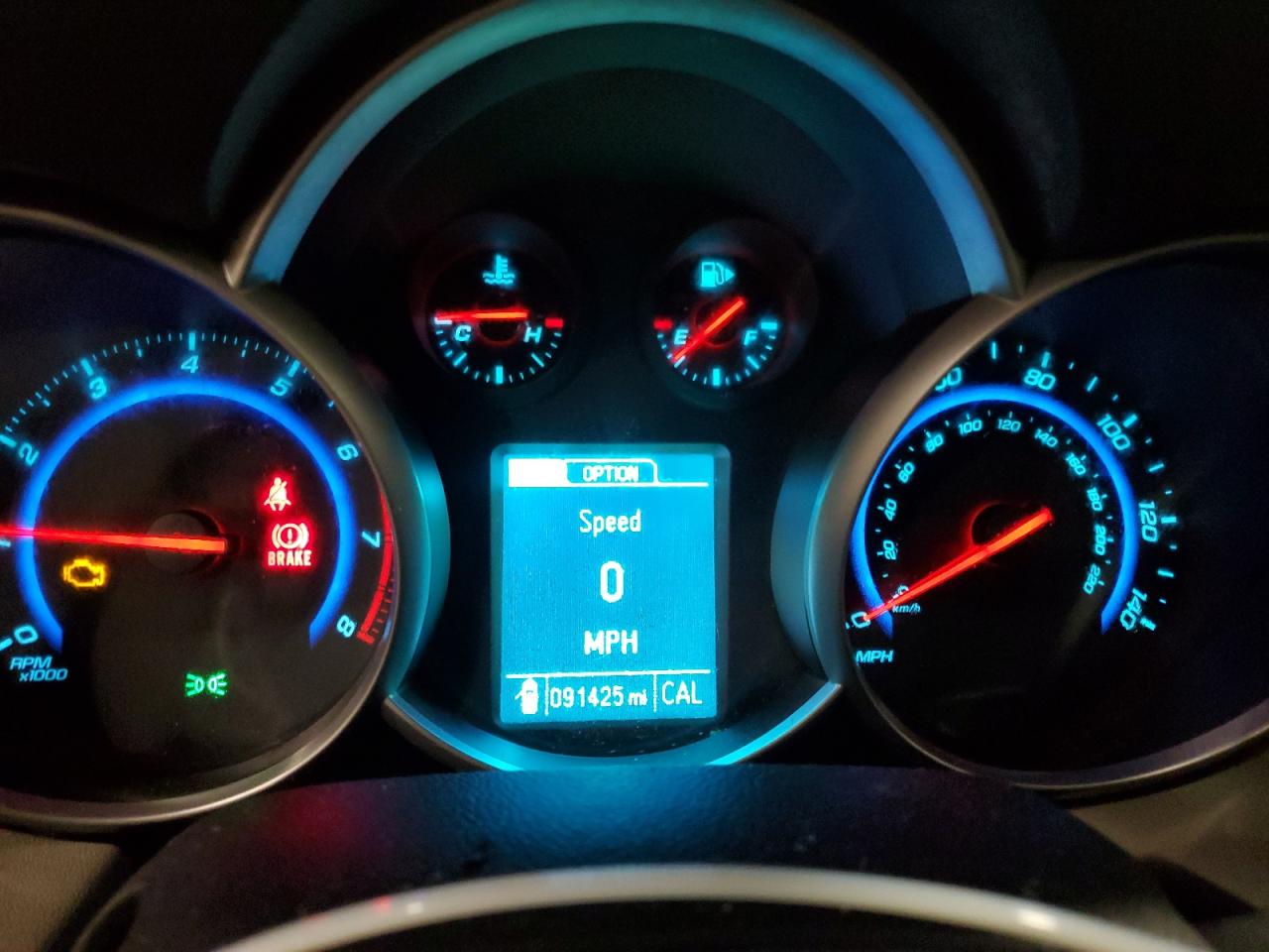 2015 Chevrolet Cruze VIN 1G1PB5SG8F7239773 Copart auction photo, front end / side damage thumbnail 9