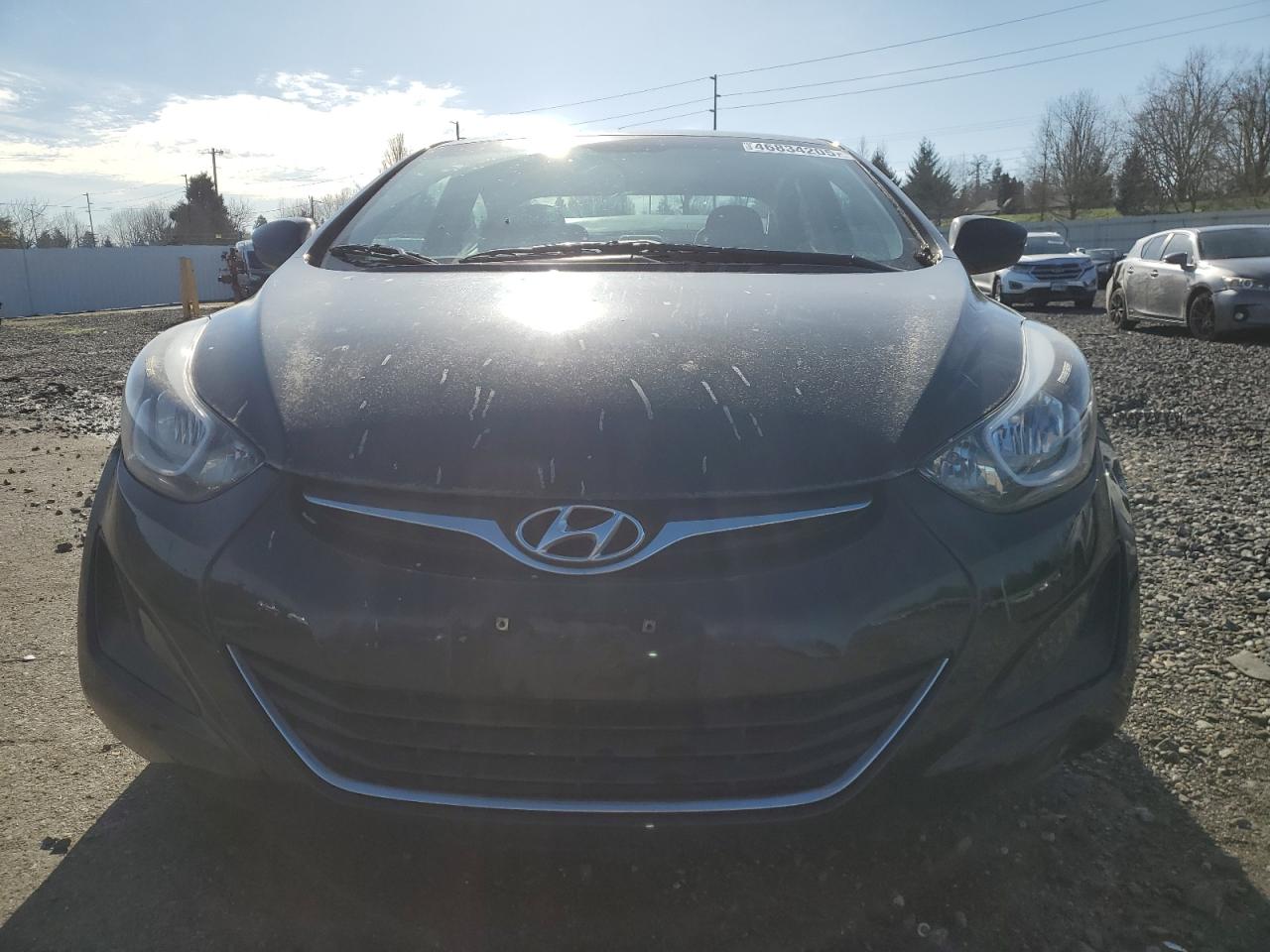 2016 Hyundai Elantra VIN 5NPDH4AE5GH742418 Copart auction photo, rear end damage thumbnail 5