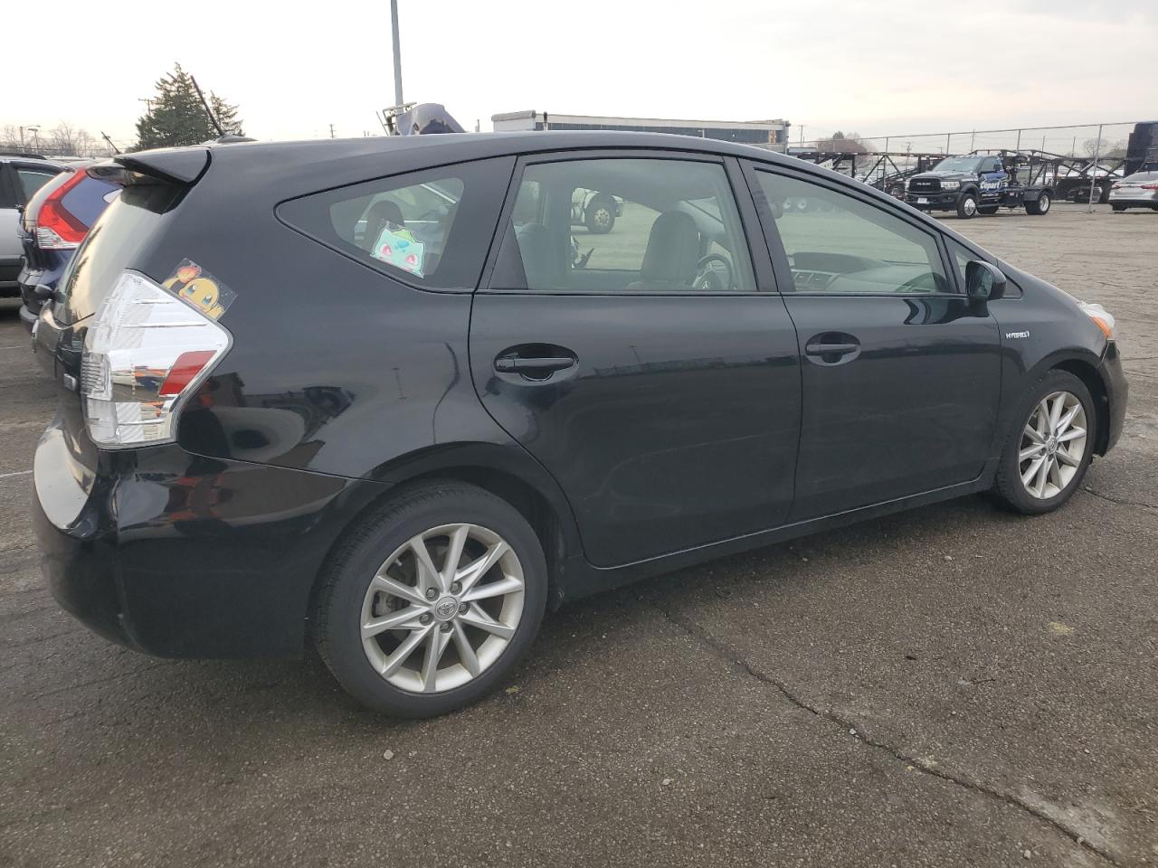 2014 Toyota Prius VIN JTDZN3EU7E3311324 Copart auction photo, front end / side damage thumbnail 3
